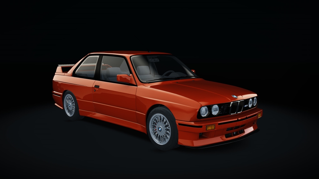 BMW M3 E30, skin Henna_Red