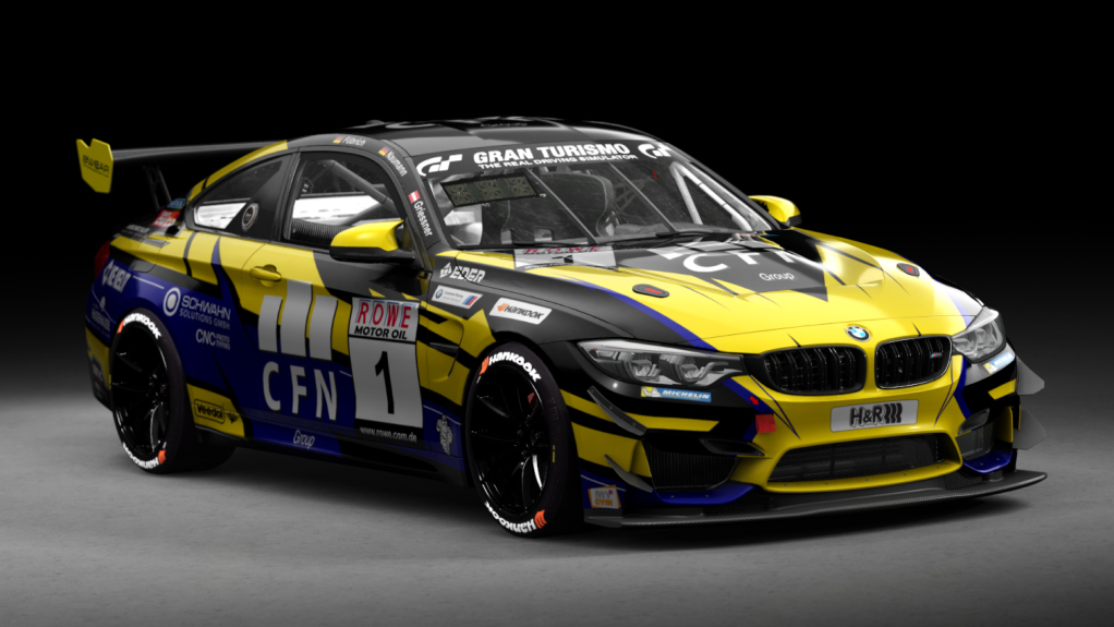 BMW M4 GT4, skin 2020 Adrenalin Motorsport #1