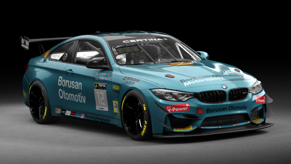 BMW M4 GT4, skin Borusan Otomotiv Motorsport 2018