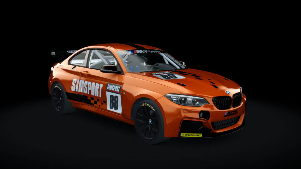 BMW M240i Cup, skin 88_simsport