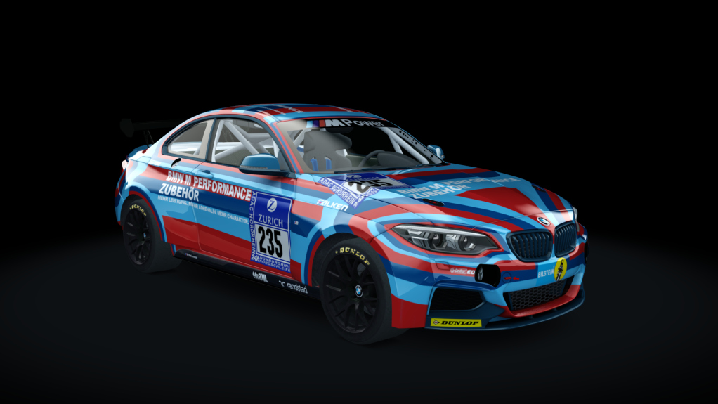 BMW M240i Cup, skin racing_235