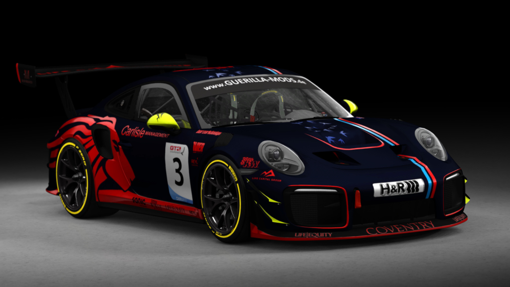 Porsche 911 GT2 RS Clubsport, skin 3_Huber_Motorsport