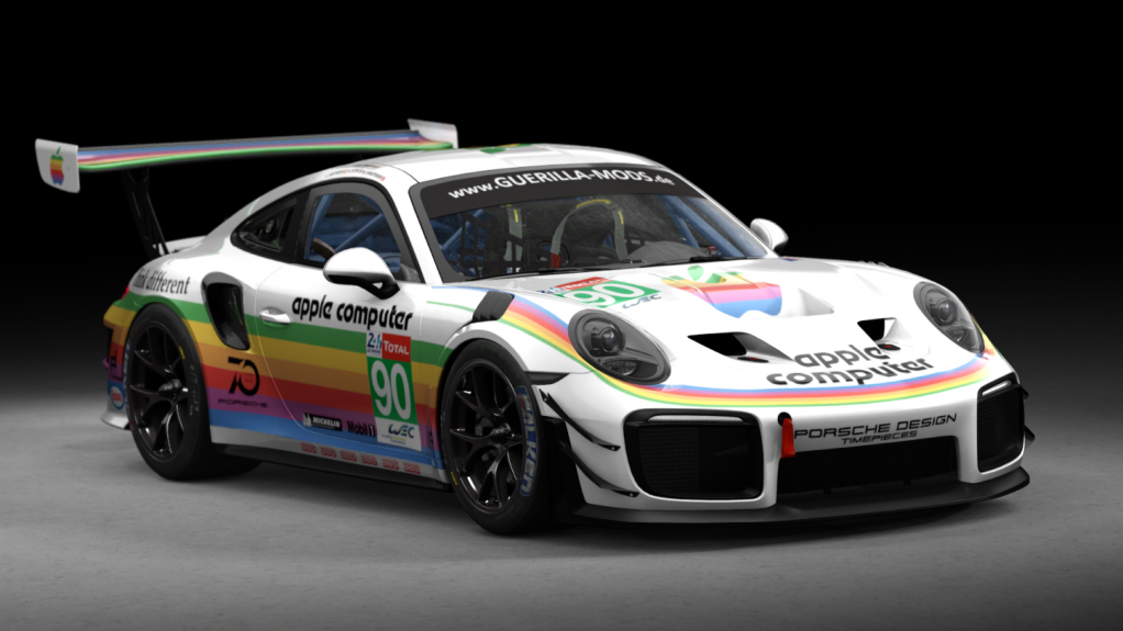 Porsche 911 GT2 RS Clubsport, skin 90_Apple_Computers