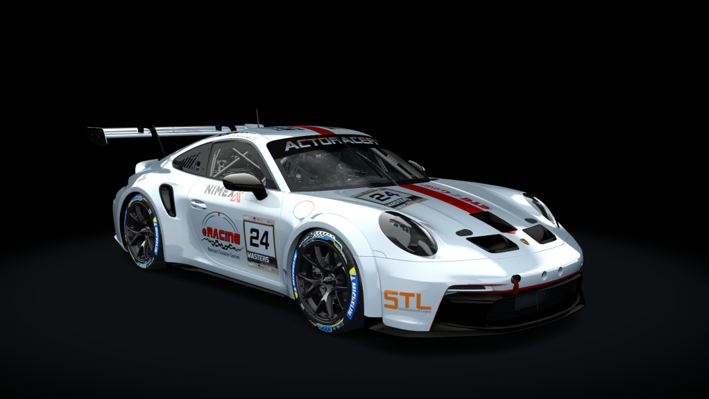 Porsche 911 GT3 Cup 992, skin 24kollmer