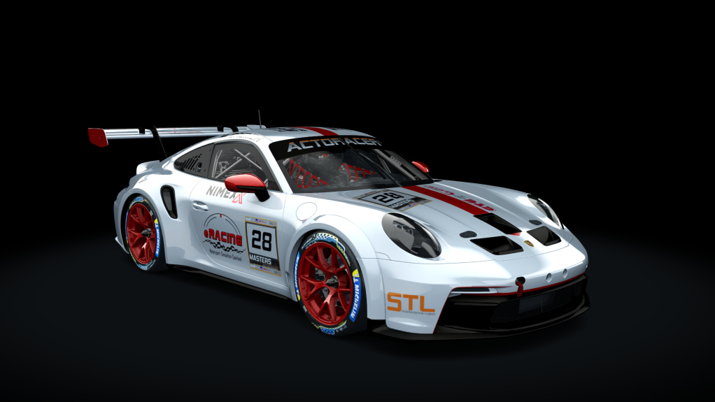 Porsche 911 GT3 Cup 992, skin 28bremer