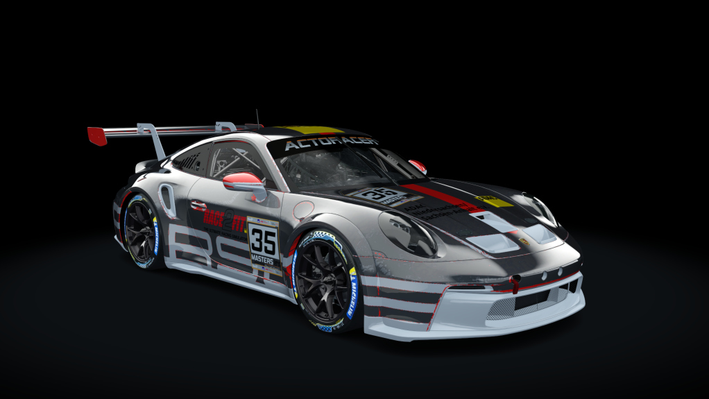 Porsche 911 GT3 Cup 992, skin 35neuleuf