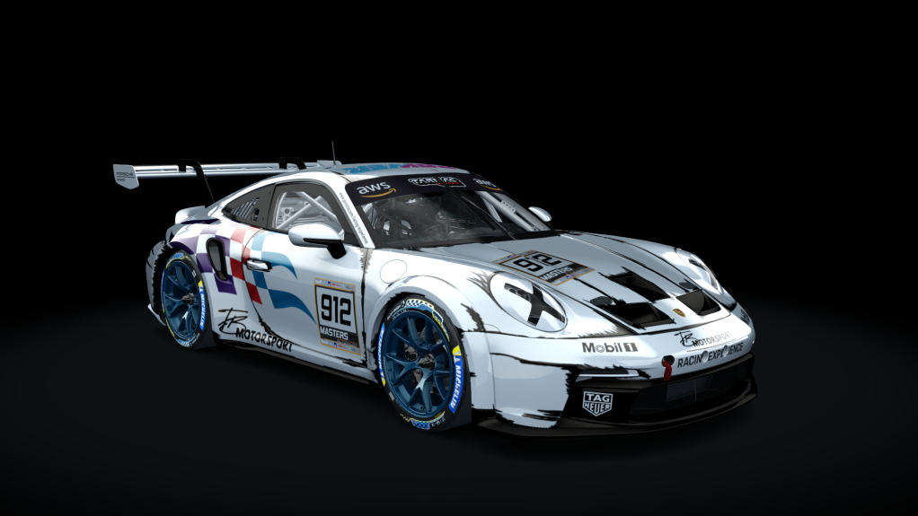 Porsche 911 GT3 Cup 992, skin 912skiba
