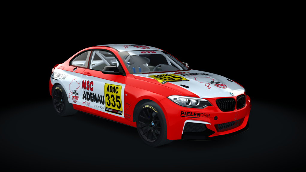 BMW M235i Racing, skin BMW_335_ESC