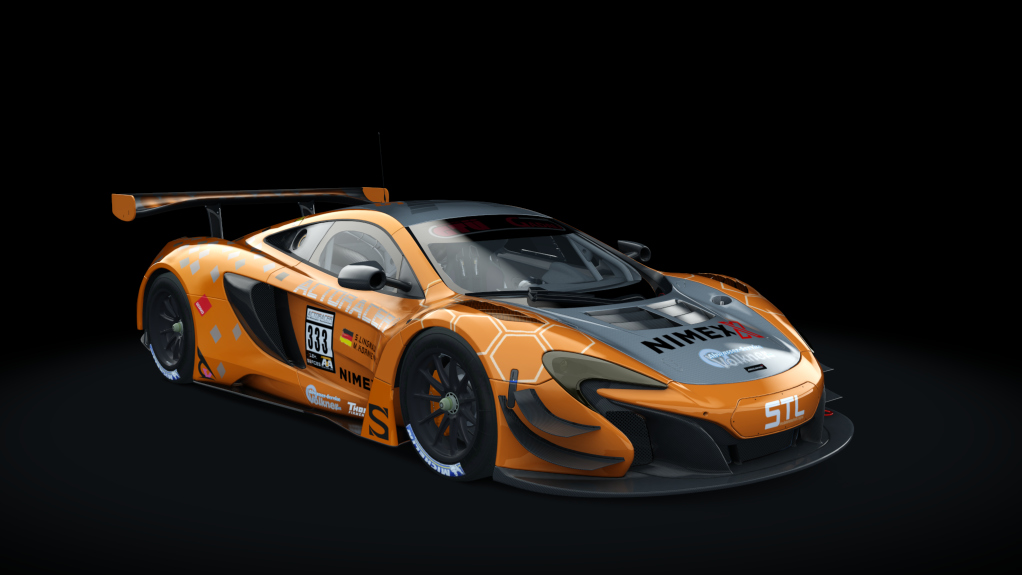 McLaren 650S GT3, skin 333actoracer