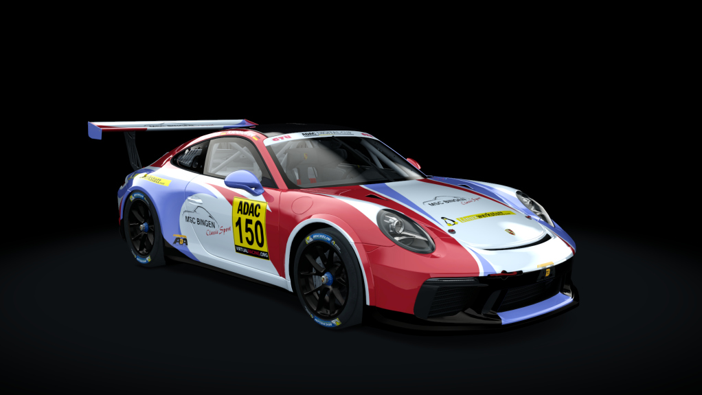 Porsche 911 GT3 Cup 2017, skin CUP_150_ESC