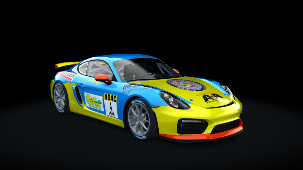 Porsche Cayman GT4 Clubsport, skin 04_porsche_brings