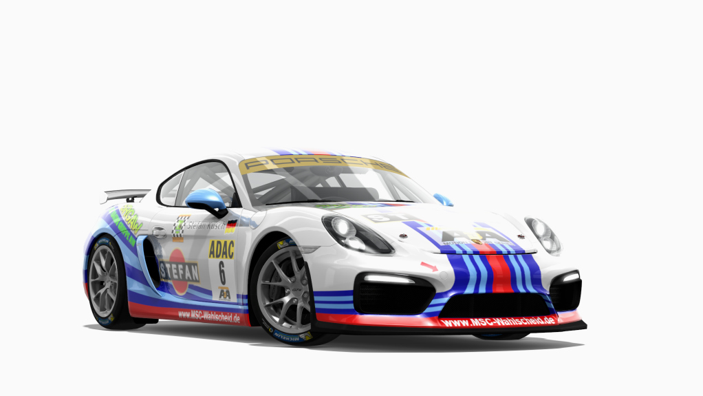 Porsche Cayman GT4 Clubsport, skin 06_porsche_kusch