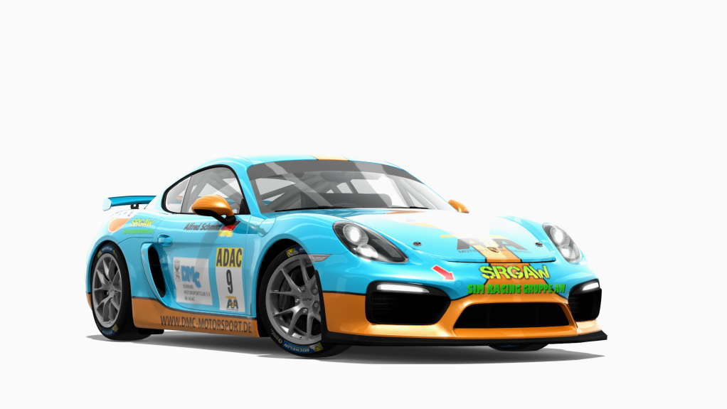 Porsche Cayman GT4 Clubsport, skin 09_porsche_schmitz