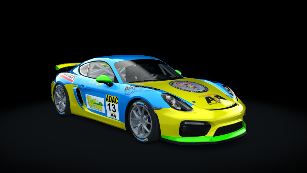 Porsche Cayman GT4 Clubsport, skin 13_porsche_kueper