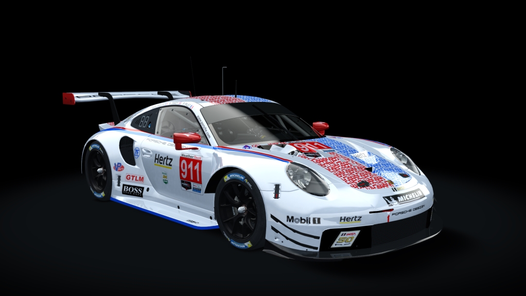 Porsche 911 RSR GTLM, skin 911