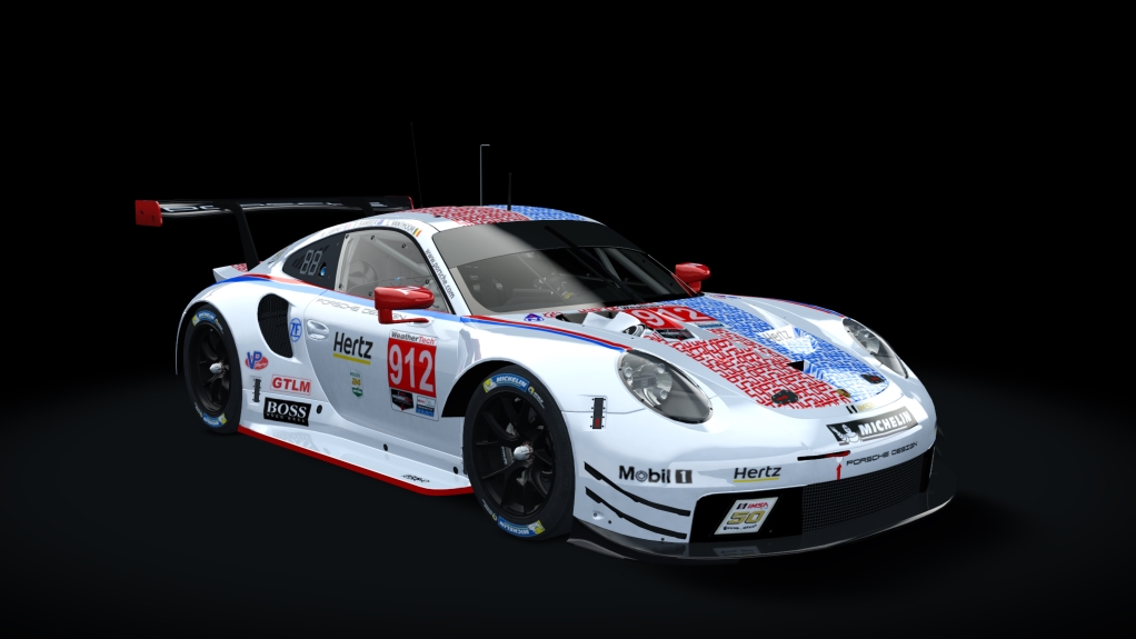 Porsche 911 RSR GTLM, skin 912