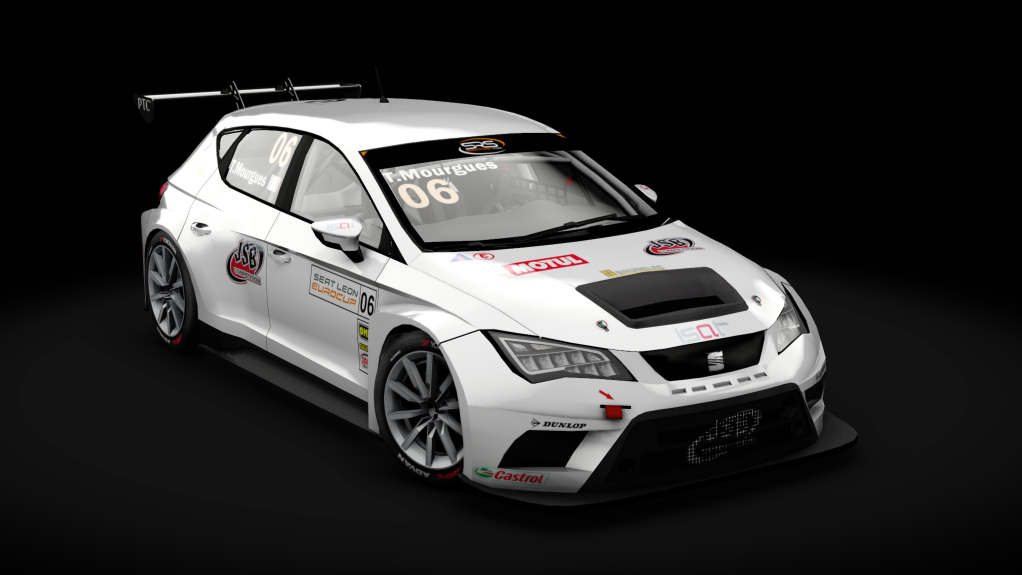 Seat Leon EuroCup, skin 06_MOURGUES