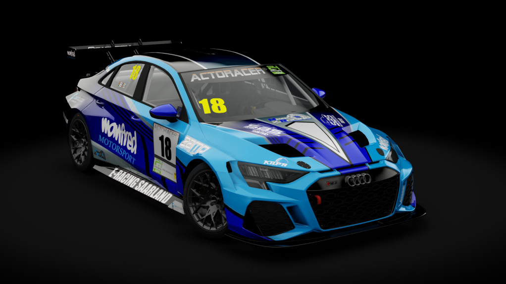 Audi RS3 LMS TCR (2021), skin 24h_18_Manfred