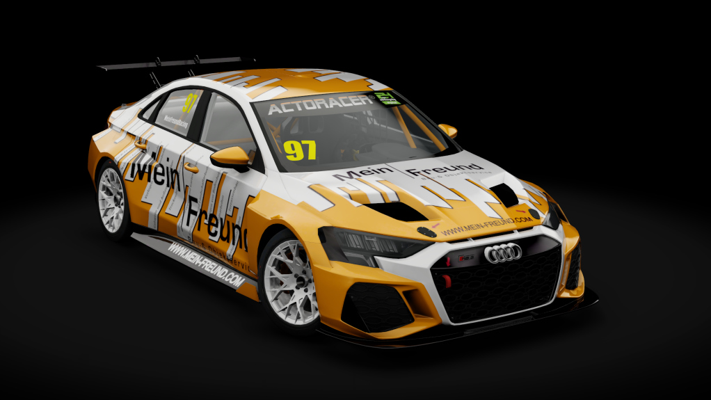 Audi RS3 LMS TCR (2021), skin 24h_97_MeinFreundRacing