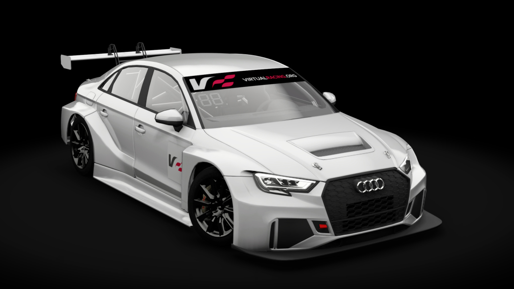 Audi RS3 VR3T, skin Template