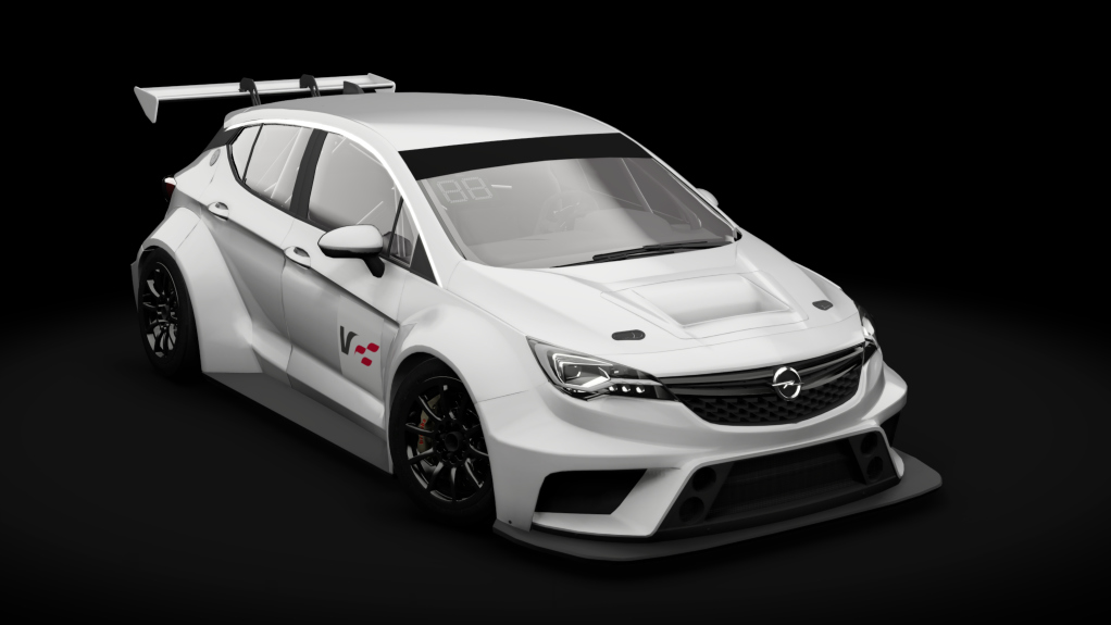 Opel Astra VR3T, skin Template